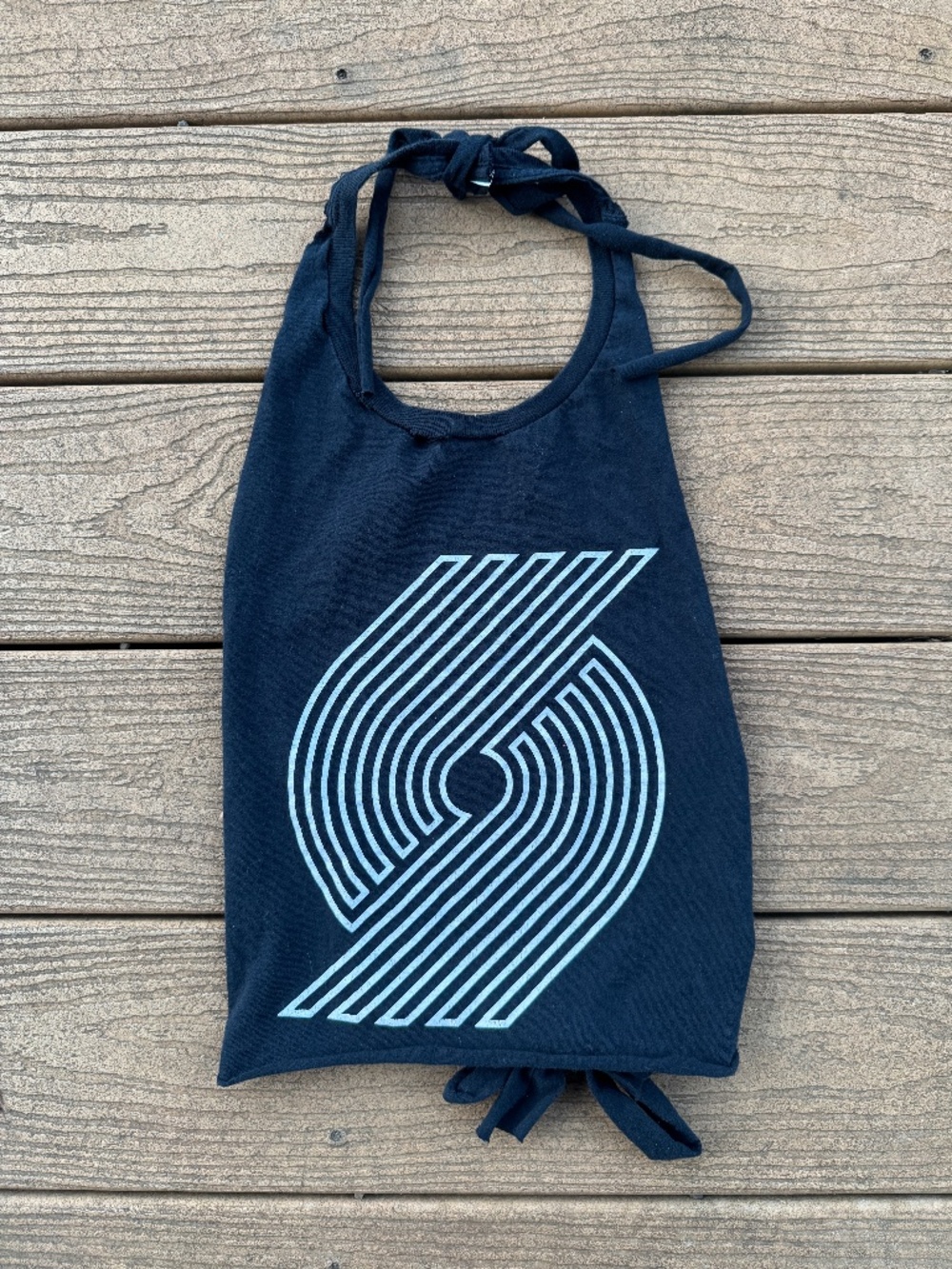 Portland Trail Blazers  Vintage Reworked Halter Top One Size